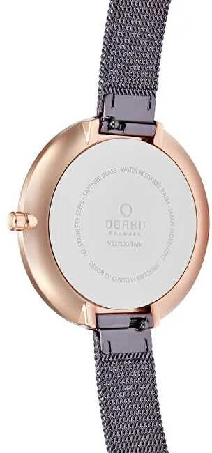 Laikrodis Obaku Dok Walnut V227LXVNMN