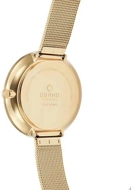 Laikrodis Obaku Mynte Gold V211LXGIMG