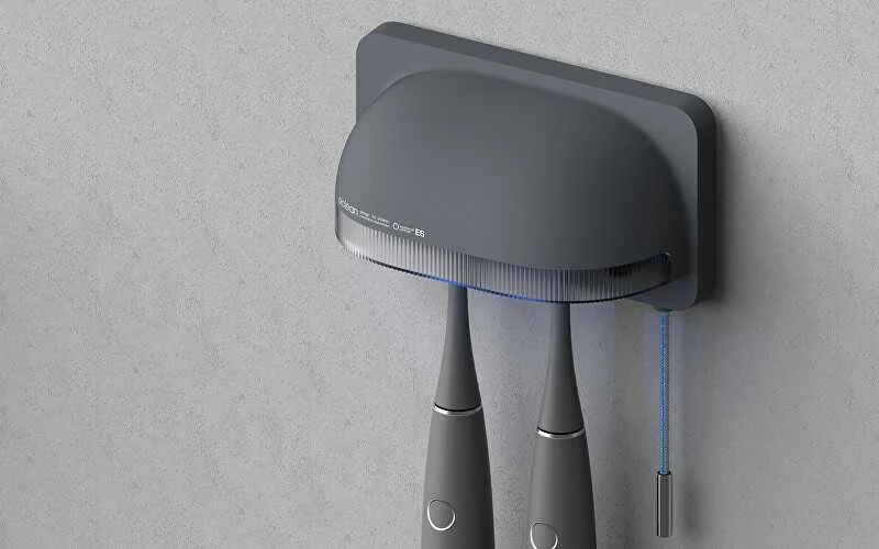 Dantų šepetėlių sterilizatorius Oclean S1 Pilkas New Packaging