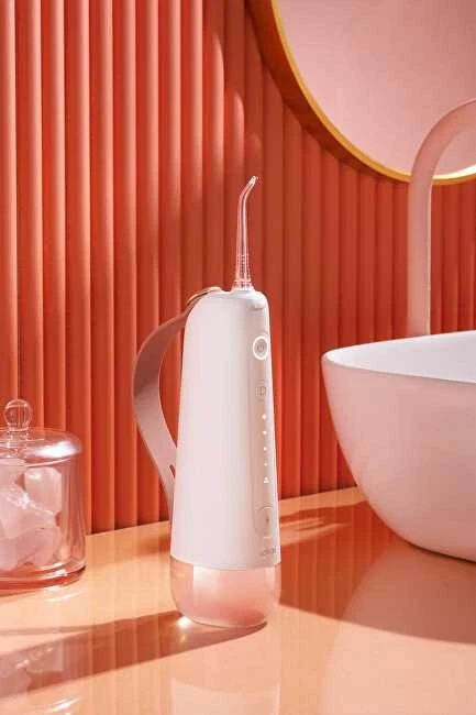 Oclean W10 Oral Irrigator burnos irigatorius, rožinis