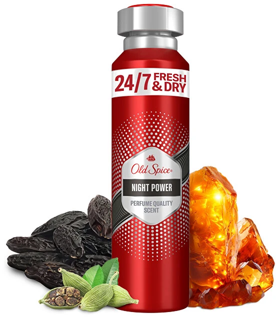 Old Spice Night Power 150 ml su prieskonių ingredientais
