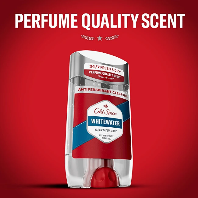 Old Spice Baltas Vanduo skaidrus gelis antiperspirantas 70 ml