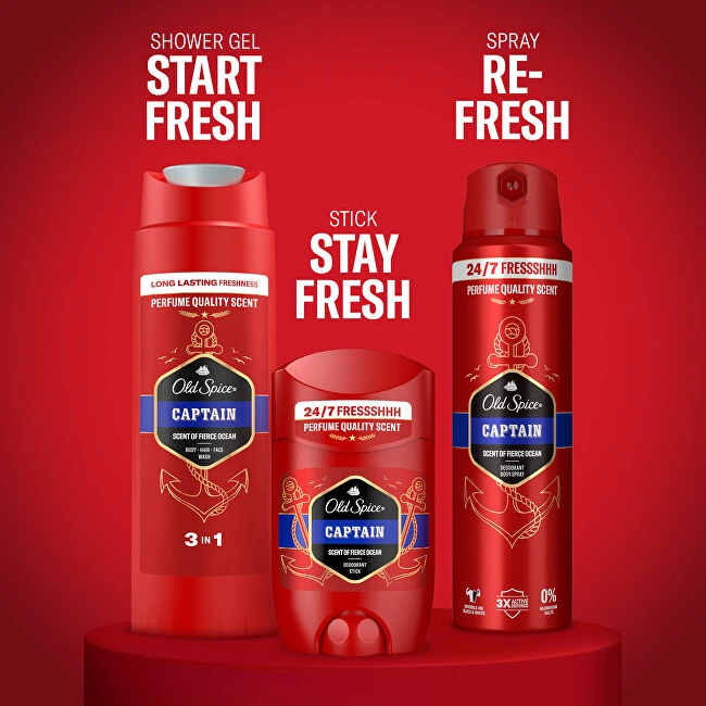 Old Spice Dovanų Rinkinys Vyrams Kelioniniame Krepšyje Captain