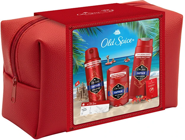 Old Spice Dovanų Rinkinys Vyrams Kelioniniame Krepšyje Captain