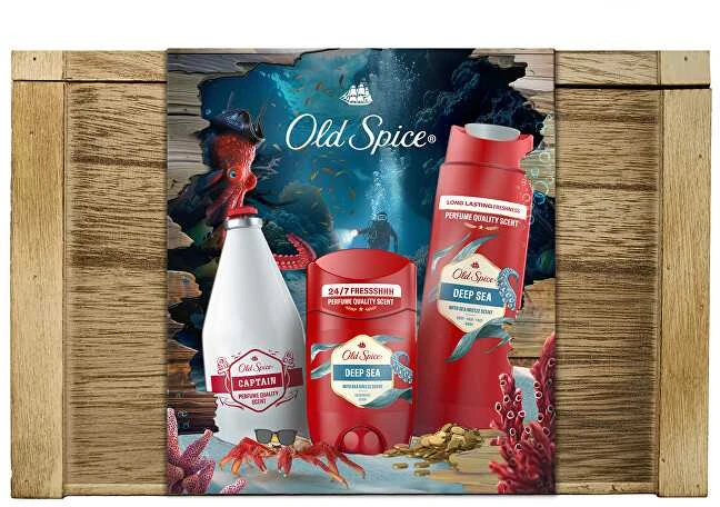 Old Spice Gilios jūros kūno priežiūros dovanų rinkinys