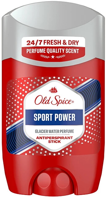 Old Spice Kietas antiperspirantas „Sport Power“ (antiperspiranto pieštukas) 50 ml