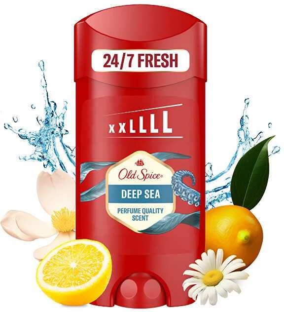 Old Spice Deep Sea dezodorantas, raudona pakuotė