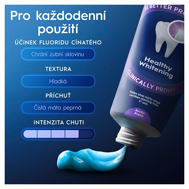 Braun Oral-B Advanced Healthy Whitening Arctic Fresh dantų pasta, 75 ml