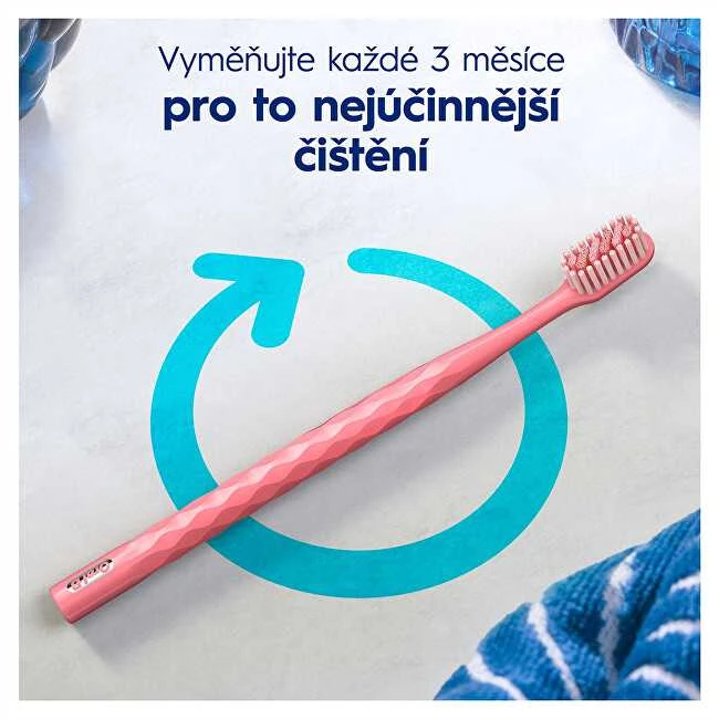„Oral-B Pro Sensitive“ klinikinis dantų šepetėlis, 2 vnt.