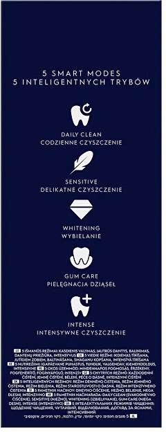 Elektrinis dantų šepetėlis Oral-B iO 6N, iOM6.1A6.1K, rožinis