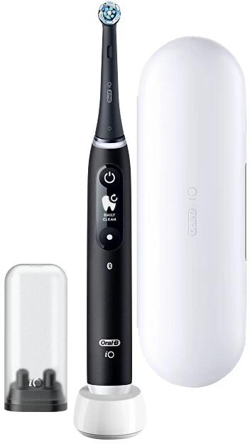 Braun iOM6.1B6.3DK Oral-B iO6 Elektrinis Dantų Šepetėlis Juodas Onyx