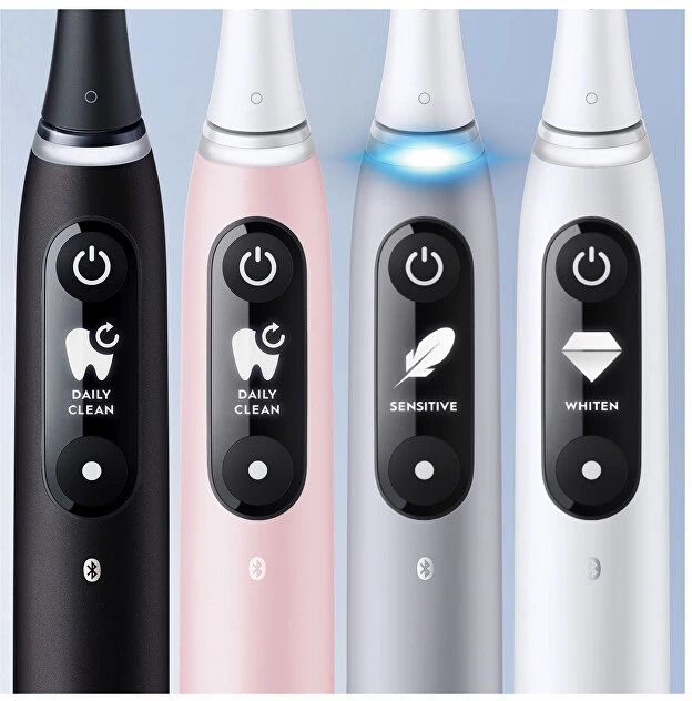 Braun iOM6.1B6.3DK Oral-B iO6 Elektrinis Dantų Šepetėlis Juodas Onyx