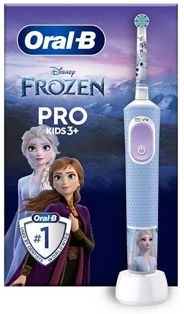 Braun D103.413.2K Vitality PRO Kids Elektrinis Dantų Šepetėlis 3+ Frozen