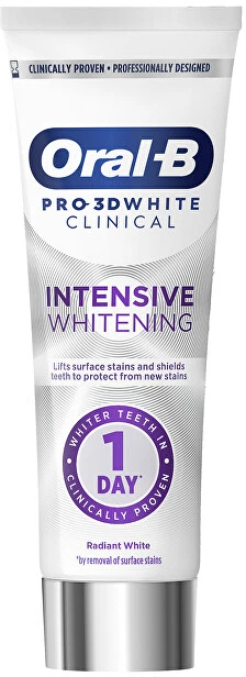 Oral-B Intensyviai balinanti dantų pasta 75 ml