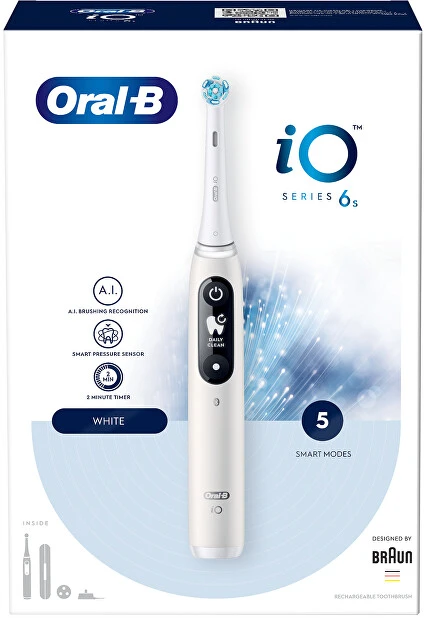 Oral-B iO 6 Series elektrinis šepetėlis su pakuote