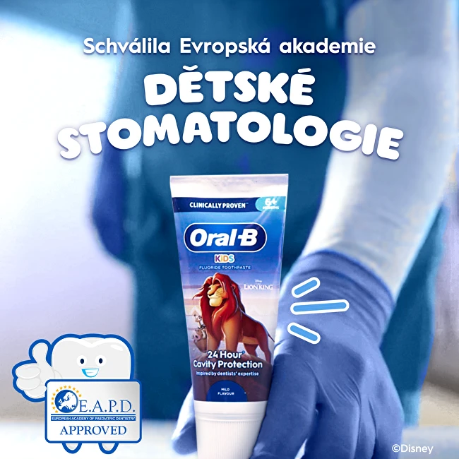 Oral-B ORAL-B Pasta vaikams LION KING 0,5 -