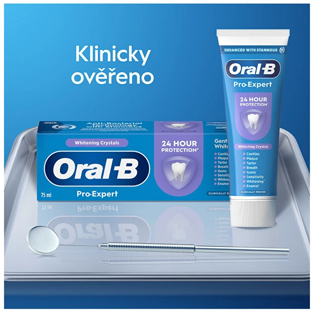 Oral-B „Pro Expert“ 24 valandų apsaugos dantų pasta 75 ml