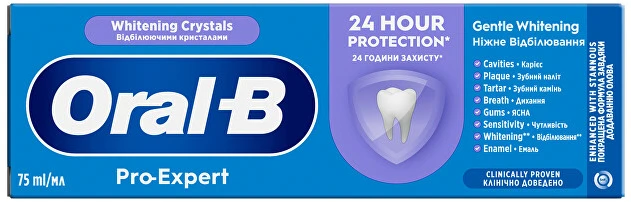Oral-B „Pro Expert“ 24 valandų apsaugos dantų pasta 75 ml
