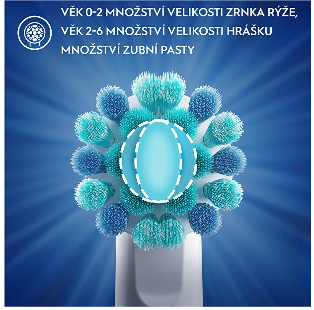 Oral-B Braun D103.413.2K Vitality PRO Kids Elektrinis Dantų Šepetėlis 3+ Spiderman