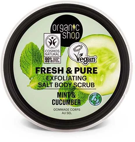 Šveitiklis kūnui ORGANIC SHOP Mėta ir agurkas 250 ml