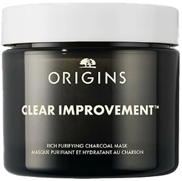 Origins Clear Improvement valomoji anglies kaukė, 75 ml