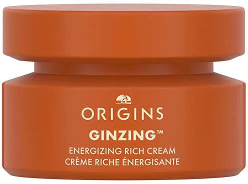 Origins Ginzing Energizing Rich Kreminis gaivinamasis drėkinamasis kremas sausai odai, 50 ml