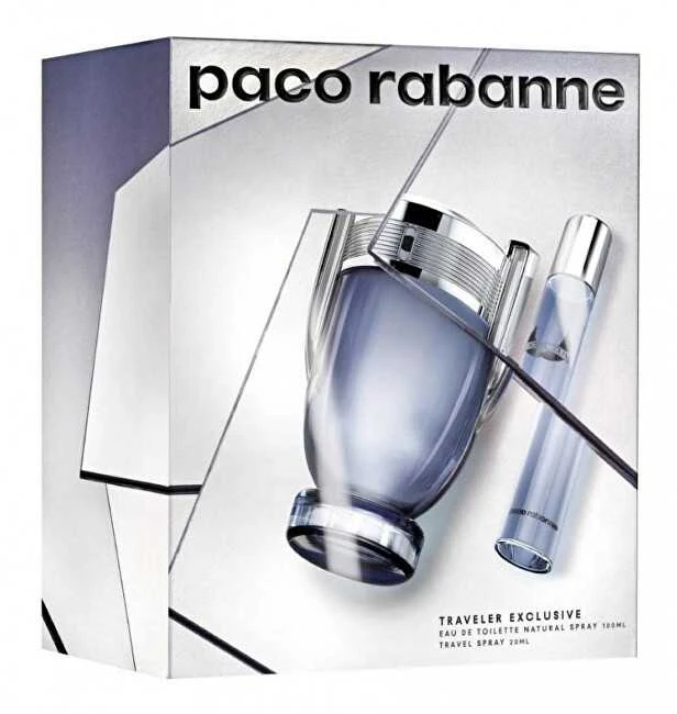 Rinkinys  Paco Rabanne Invictus (EDT 100 mm + EDT 20 ml)