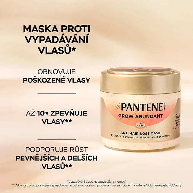 Pantene Hair mask Grow Abundant Anti Hair-Loss Mask 300 ml