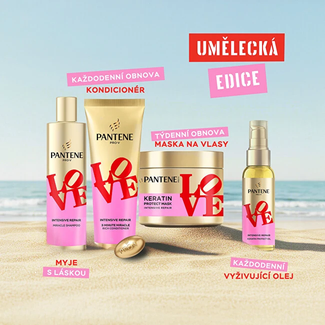 Pantene Plaukų kaukė Love Pro-V Keratin Protect Mask 300 ml