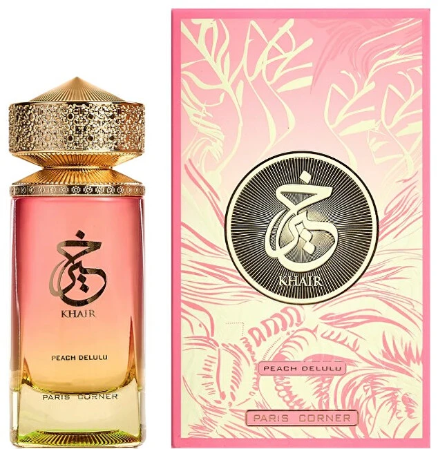 Paris Corner Khair Peach Delulu EDP parfumuotas vanduo unisex, 100 ml
