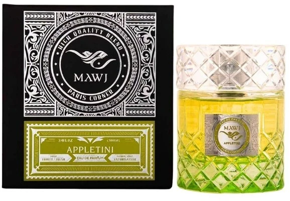 Paris Corner Mawj Appletini EDP parfumuotas vanduo unisex, 100 ml