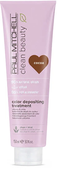 Dažanti plaukų kaukė Paul Mitchell Clean Beauty Color Depositing Treatment 150ml - Cocoa