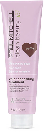 Dažanti plaukų kaukė Paul Mitchell Clean Beauty Color Depositing Treatment 150ml - Truffle