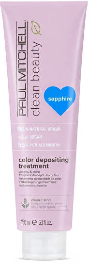 Paul Mitchell Clean Beauty Color Protect spalvą suteikianti priemonė (safyras), 150 ml