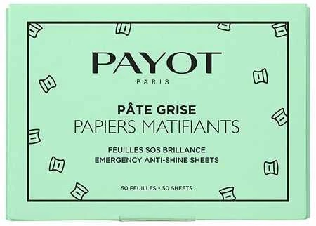 Payot Pâte Grise SOS Matifying Papers Gloss servetėlės sugeriančios riebalų perteklių ir akimirksniu matinanti odą 10x50 vnt