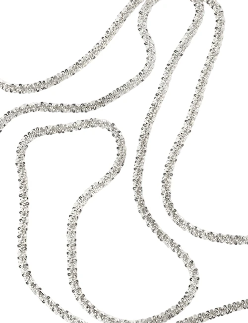 Pdpaola „Sparkle Essentials“ sidabrinė grandinėlė CO02-905-U