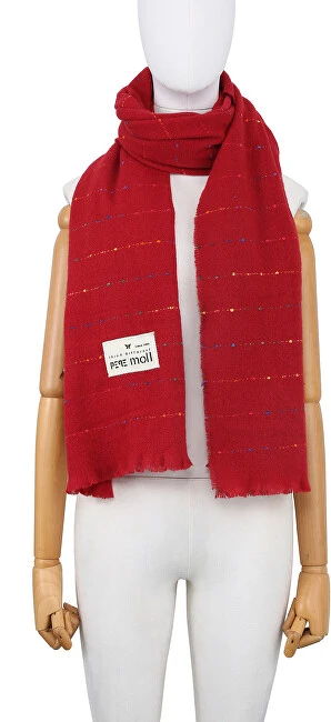 Pepe Moll Women's scarf Bufanda 262606 Raudona