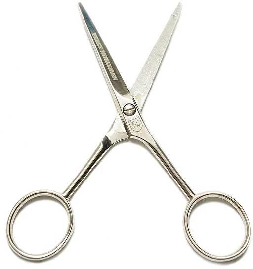 Percy Nobleman Beard & Moustache Scissors Barzdos ir ūsų formavimo žirklės, 1 vnt.