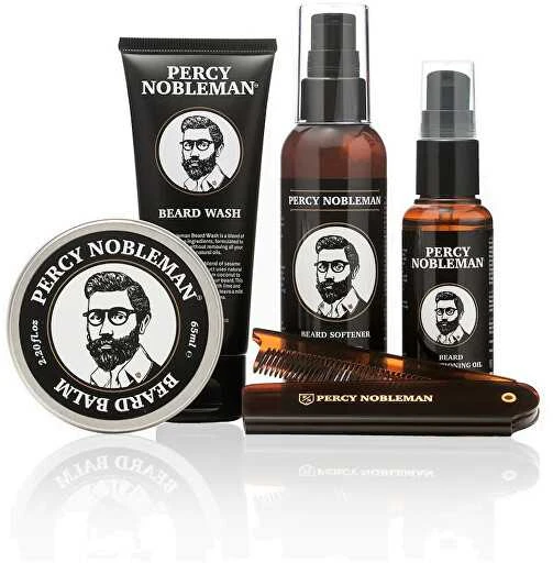 Percy Nobleman Complete Beard Care Kit Barzdos priežiūros rinkinys, 1 vnt.