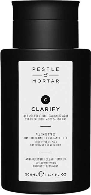 Pestle Mortar Pestle&Mortar Clarify 2% BHA Salicylic Toneris salicilo veido tonikas, 200 ml