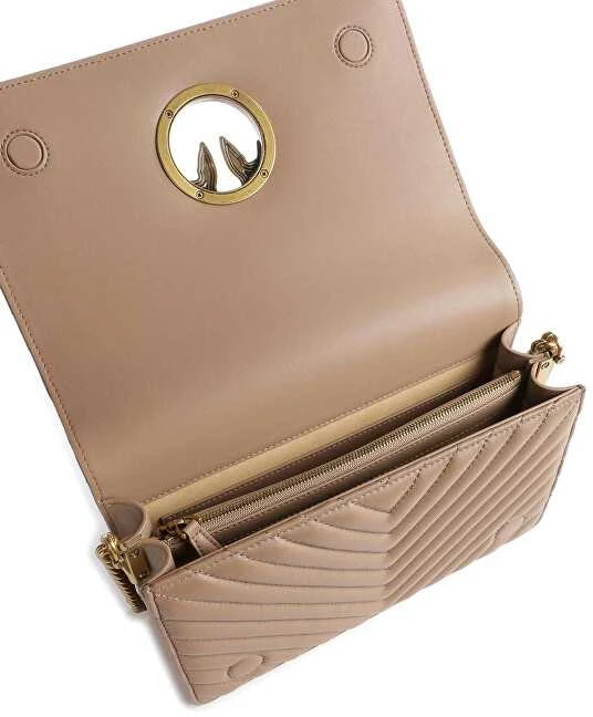 Pinko Moteriška odinė rankinė per petį 100063 A0GK D01Q