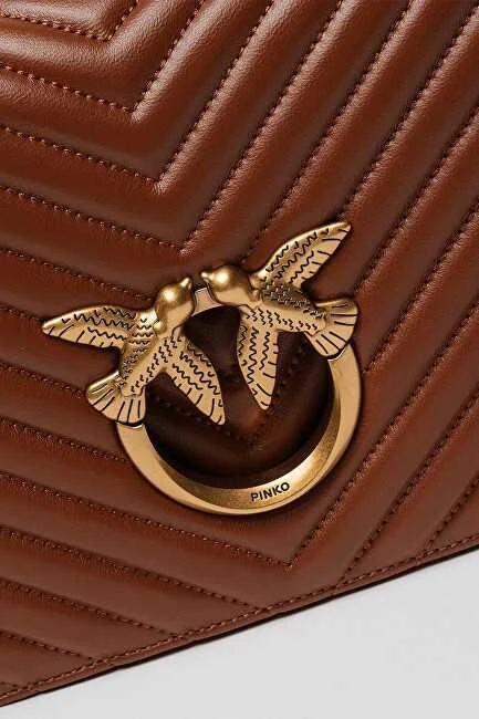 Pinko Moteriška odinė rankinė per petį 100063 A0GK L48Q