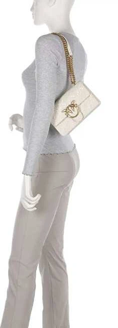 Pinko Moteriška odinė rankinė per petį 100074 A1YB Z14Q