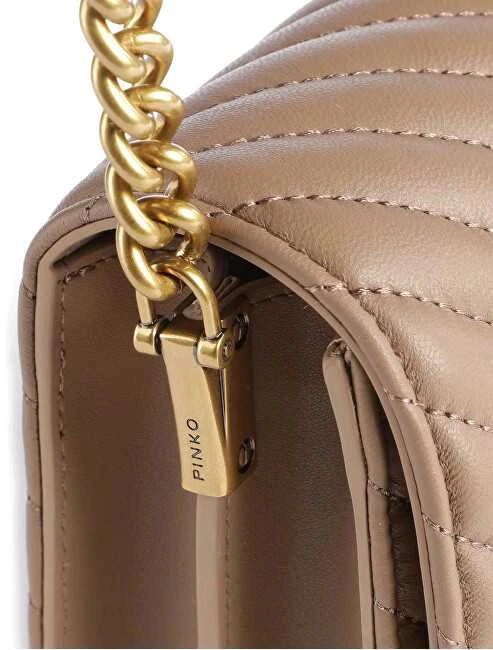 Pinko Moteriška odinė rankinė per petį 100063 A0GK D01Q