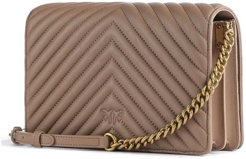 Pinko Moteriška odinė rankinė per petį 100063 A0GK D01Q