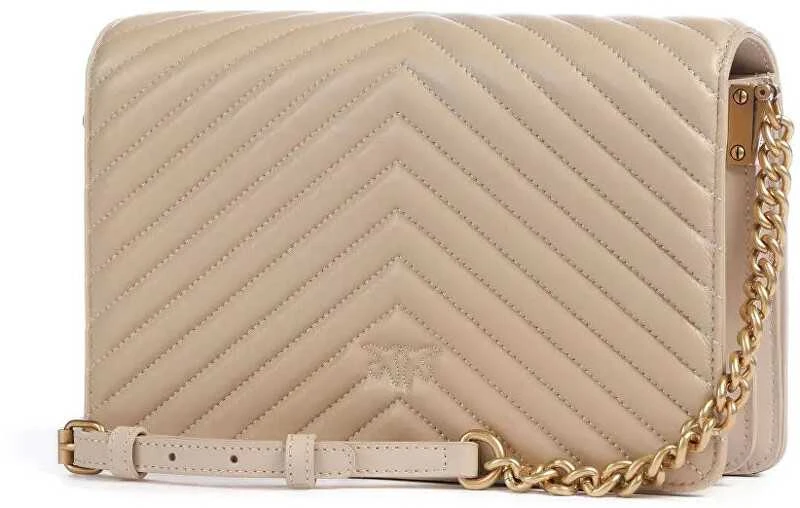 Pinko Moteriška odinė rankinė per petį 100063 A0GK C50Q