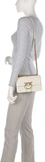 Pinko Moteriška odinė rankinė per petį 100074 A1YB Z14Q