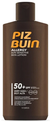 "Piz Buin" losjonas nuo alergijos Spf50 200ml