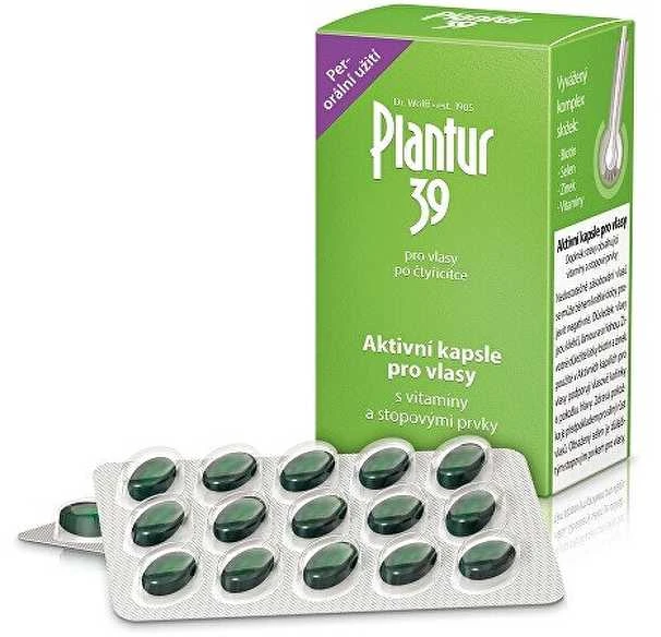 „Plantur 39“ aktyviosios plaukų kapsulės