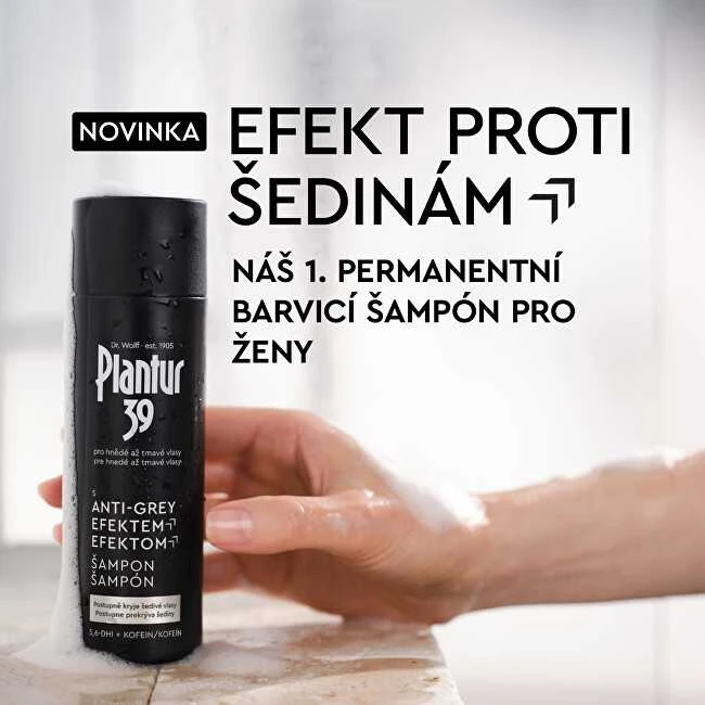 „Plantur“ šampūnas su pilkumą mažinančiu poveikiu (Šampūnas) 200 ml